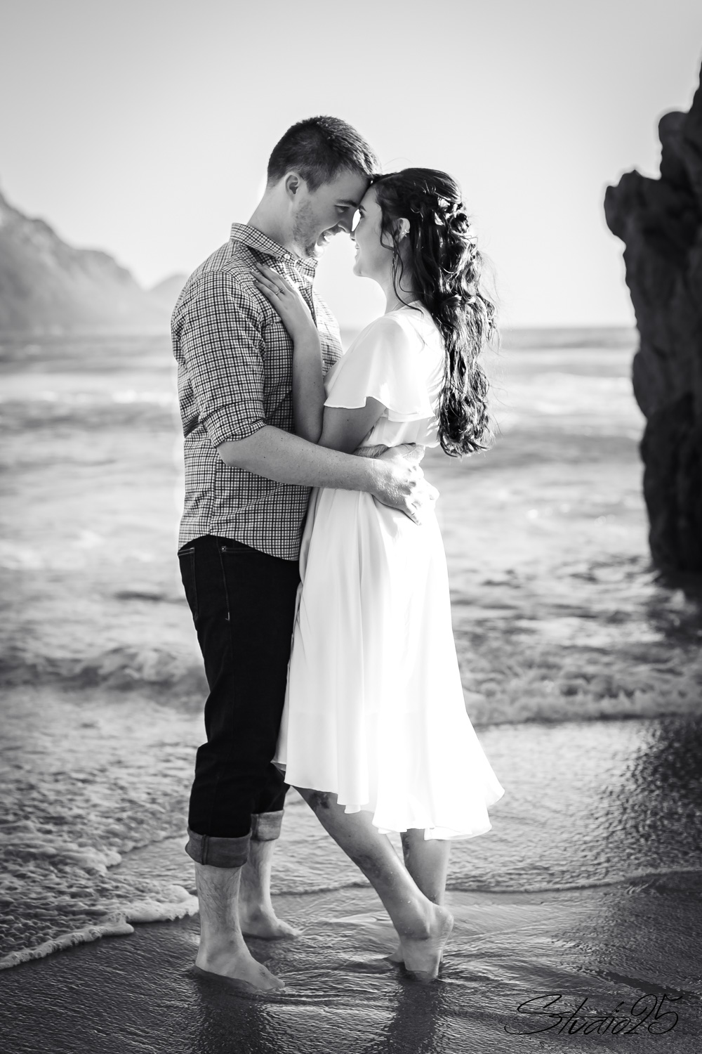 Joyful couple's portrait at a beautiful, budget-friendly wedding venue in the Cape Winelands.